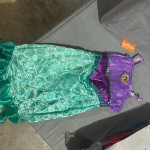 Ariel costume toddler XS (4-6)
